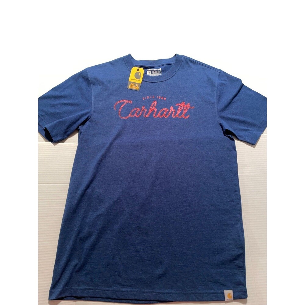 NWT Men’s Medium Blue Carhartt Shirt Lightweight Great for Fall